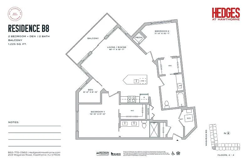 Floor plan B8