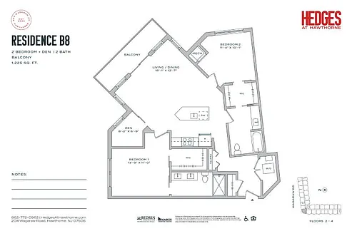 Floor plan B8