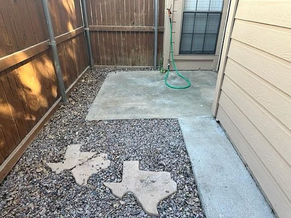 Outside patio area