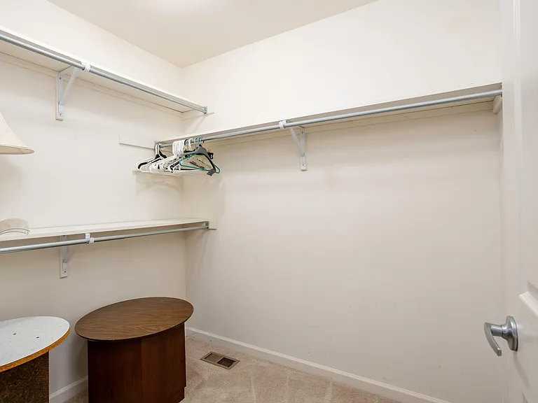 Walk in closet for bedroom 3