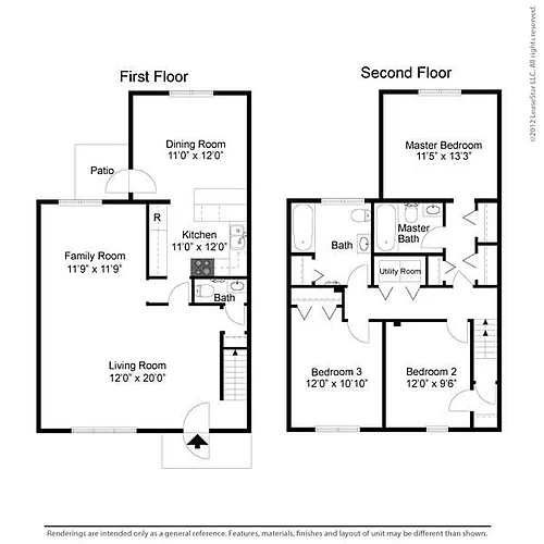 Floor plan The Pennington E1-E4
