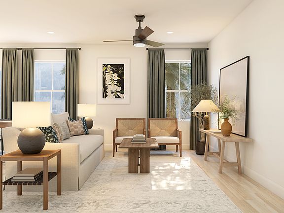 Low profile lighting in great room