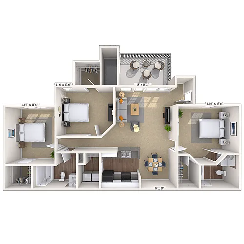 Floor plan The Forsythe