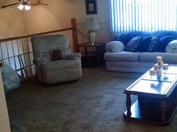Upstairs living