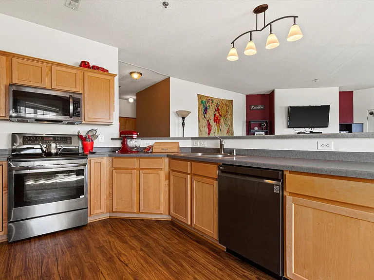 Open Concept Kitchen with newer appliances