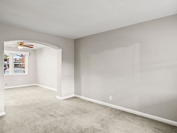 Foyer View to Living / Dining Room
