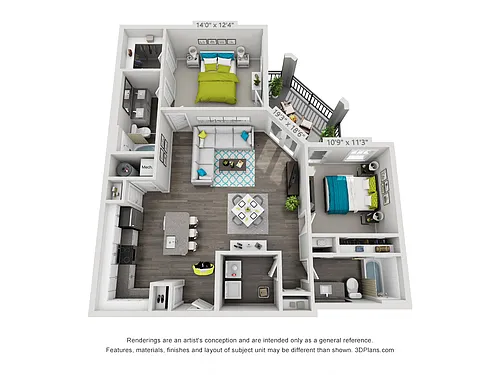 Floor plan The Coolidge