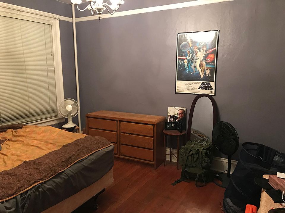 one of two bedrooms