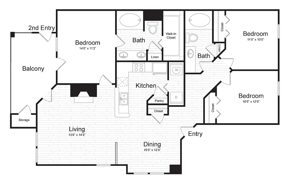 Floor plan C1