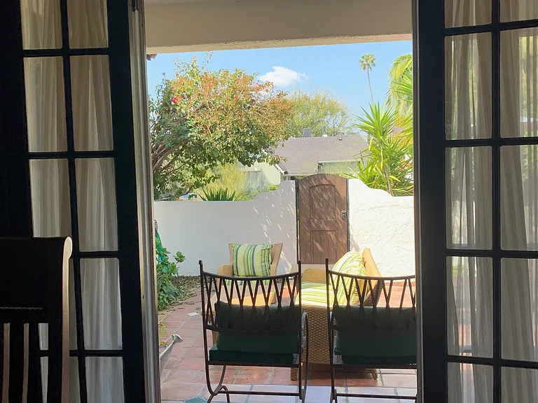 Courtyard view