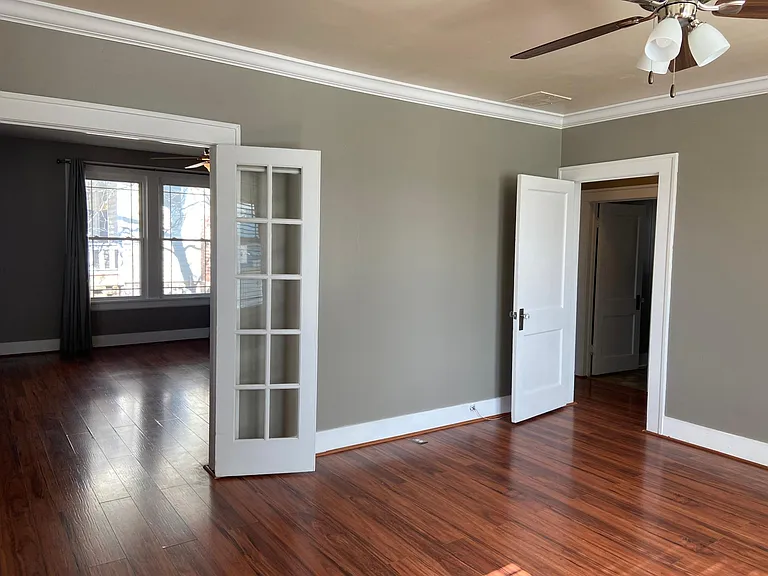 FRONT BEDROOM AND LIVING ROOM