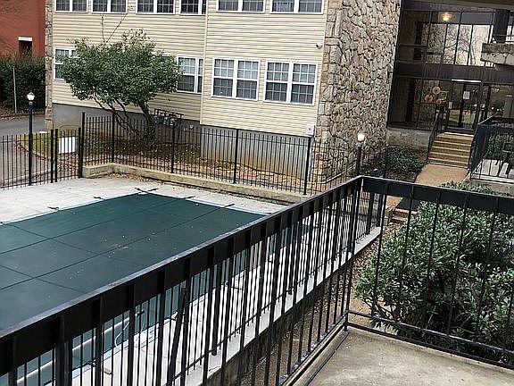 Off private balcony