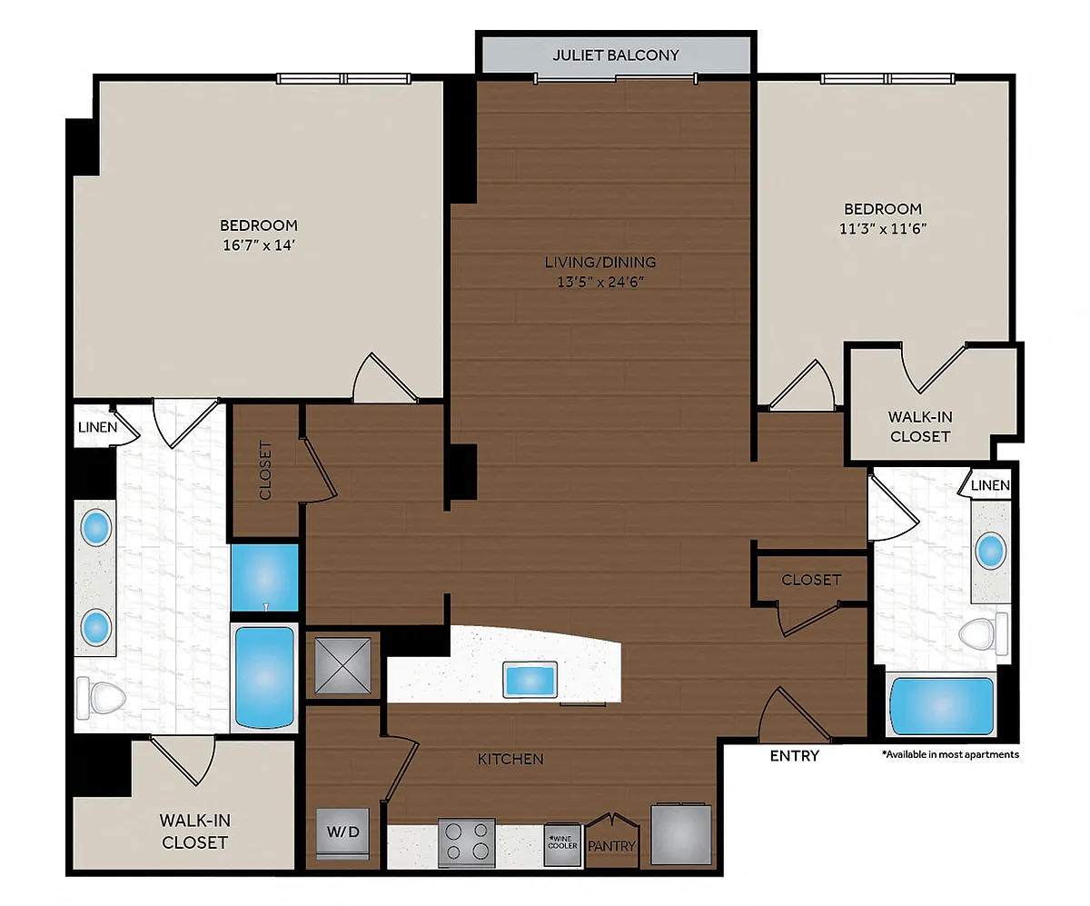 Floor plan Puccini