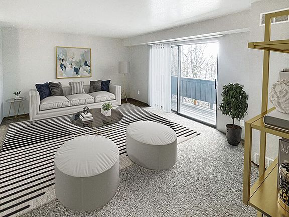 Large Living Room with Balcony