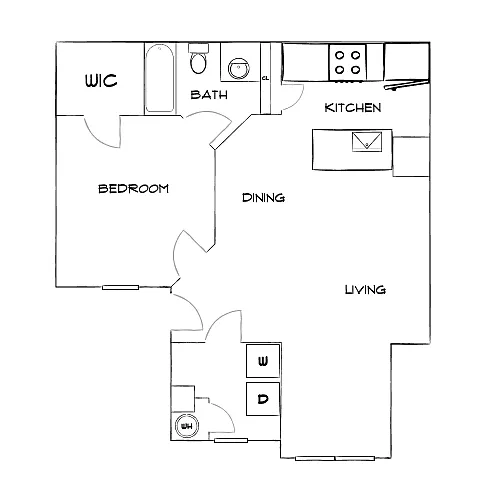 Floor plan Design 1A Premier