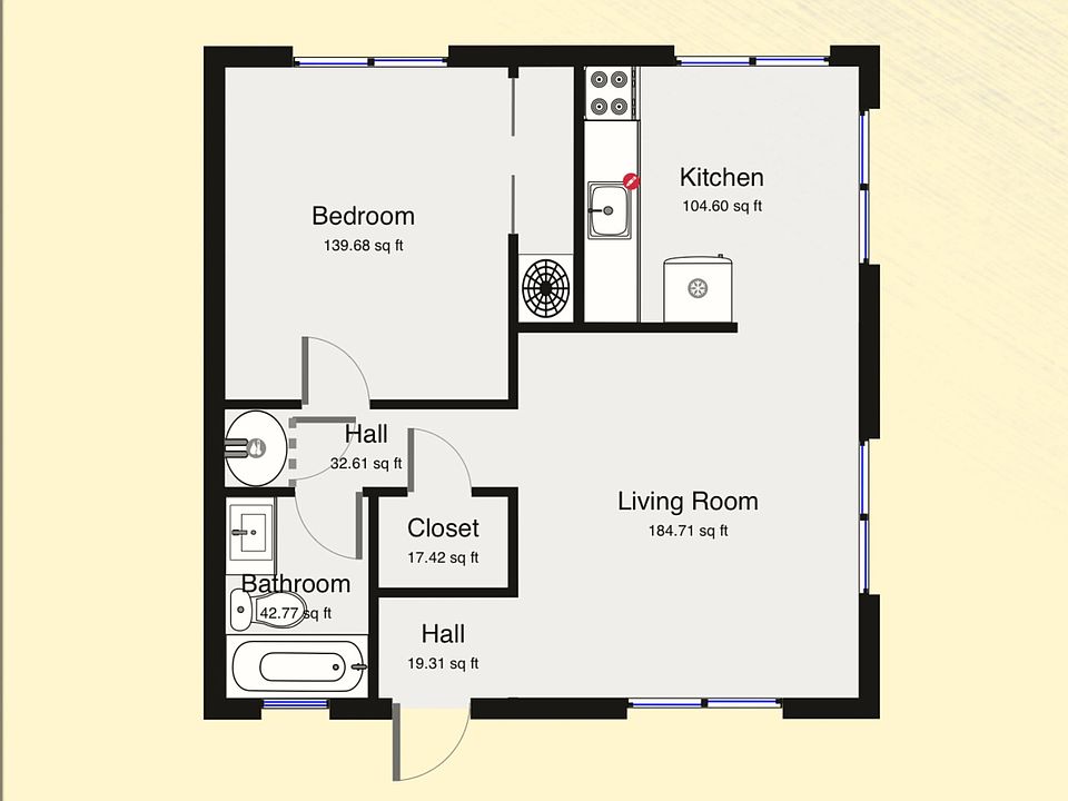 2nd image of 7861 Johnson St APT 101