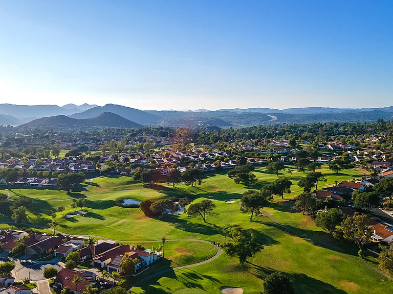The Oaks North Golf Course winds its way throughout the Community.