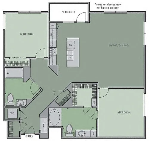 Floor plan 2B4