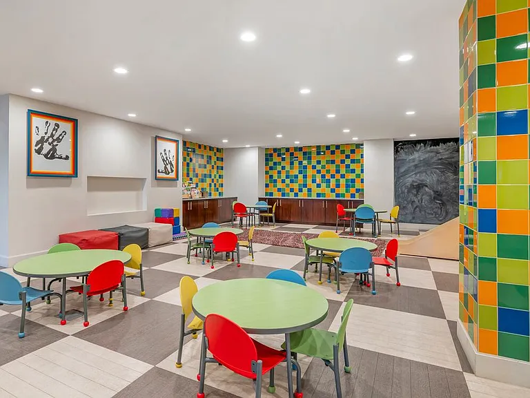 Children's indoor playroom