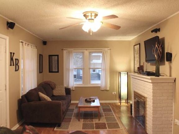 Refinished original hardw