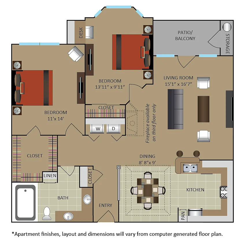 Floor plan B