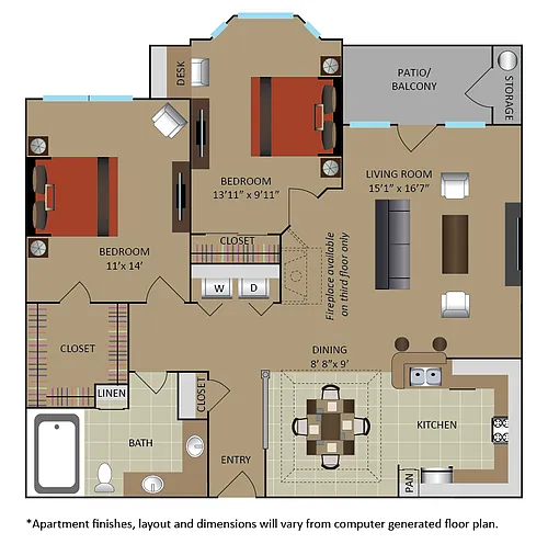 Floor plan B