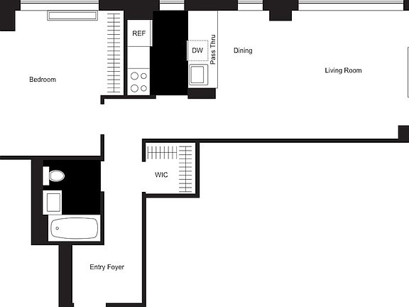2nd image of 500 W 56th St APT 724