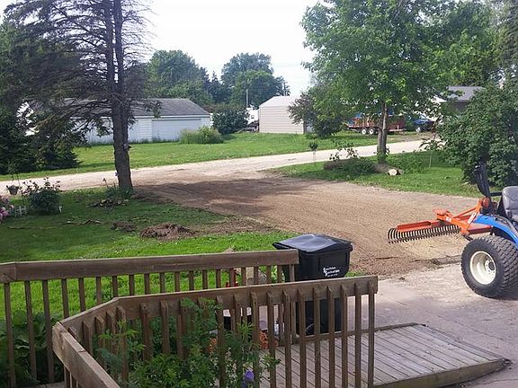 drive after tree removal 