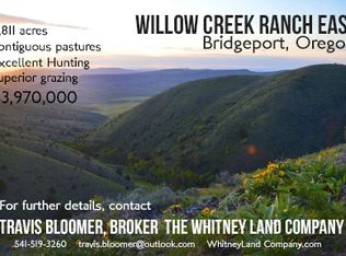 Willow Creek Rd, Bridgeport, OR 97819