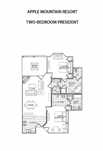 Floor plan Presidential 2