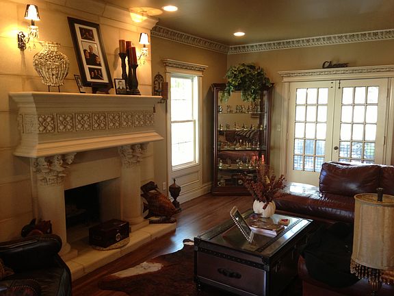 Living/custom fireplace