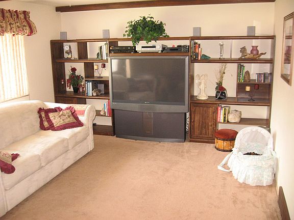 Large screen TV Inculded