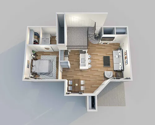 Floor plan A2-R