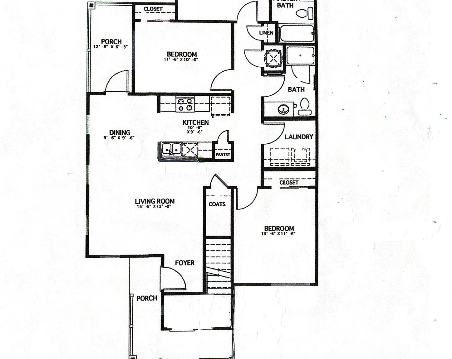 3 bed, 1275 sqft, $3,100 — Photo 2
