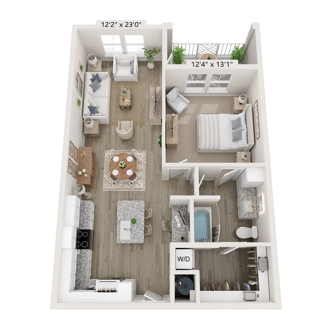 Floor plan The Avon