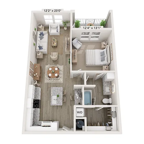 Floor plan The Avon