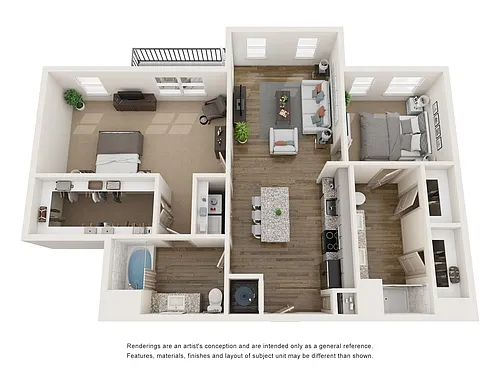 Floor plan Feldspar Alt