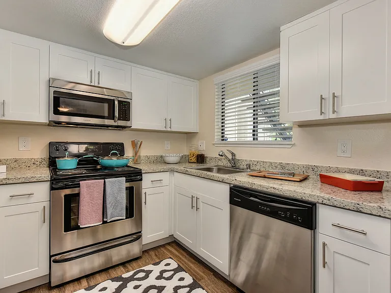 Kitchen with Granite Counters