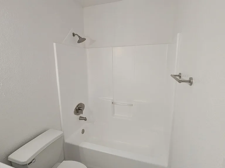 Bathroom shower/tub.