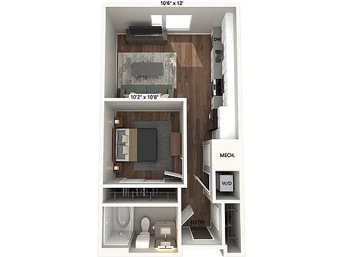 Floor plan S1 - Finish Package 2
