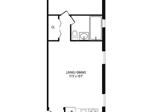 2nd image of 111 W 16th St APT 4F