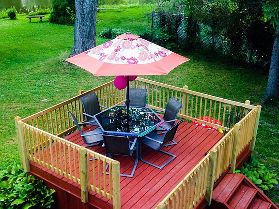 Deck from Balcony View