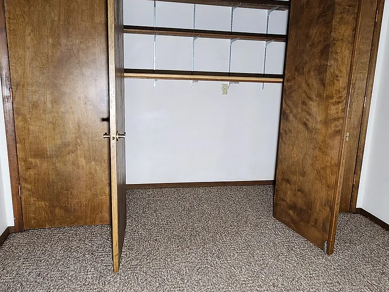 Large closet in downstairs living area