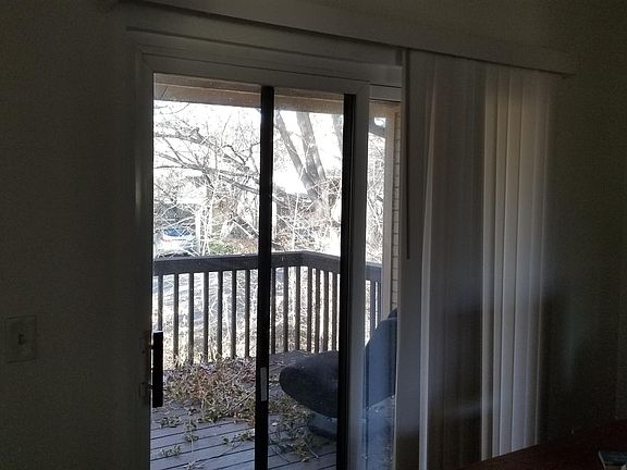 Deck next to stream