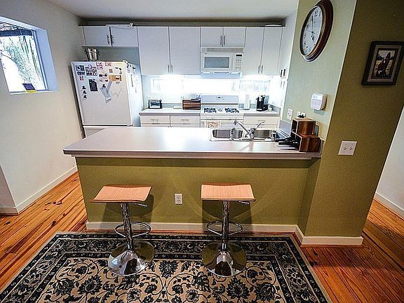 Updated with stainless appliances.