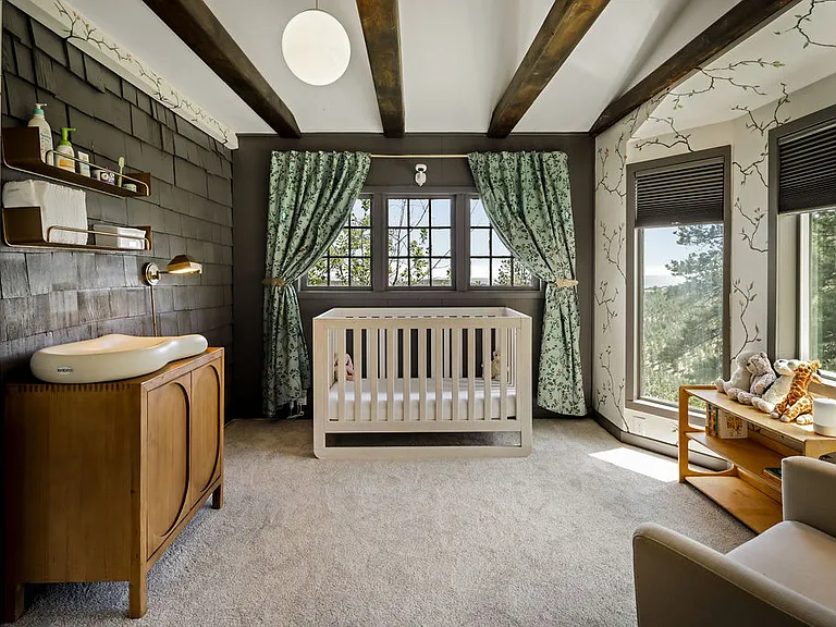 Bedroom #3 (set up as a nursery)