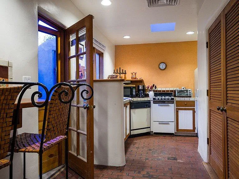 Kitchen with all appliances and amenities.