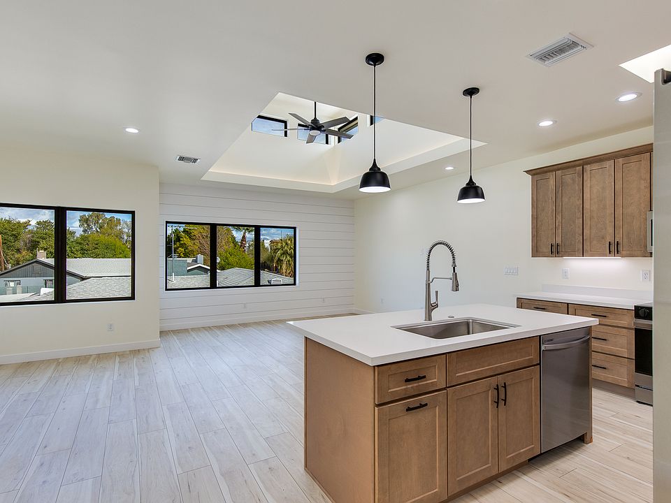 Kitchen and Living Room