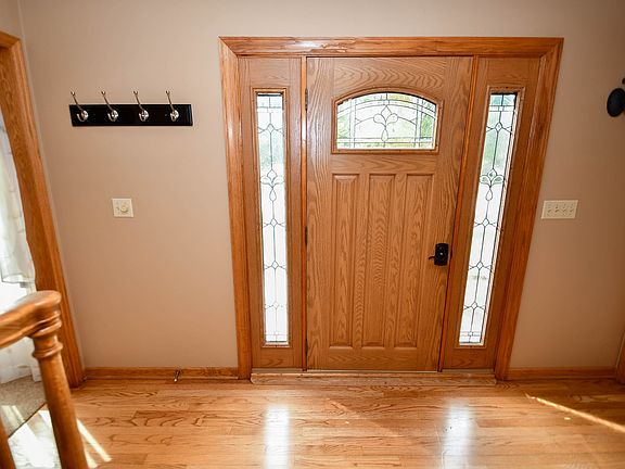 Newer front entry door