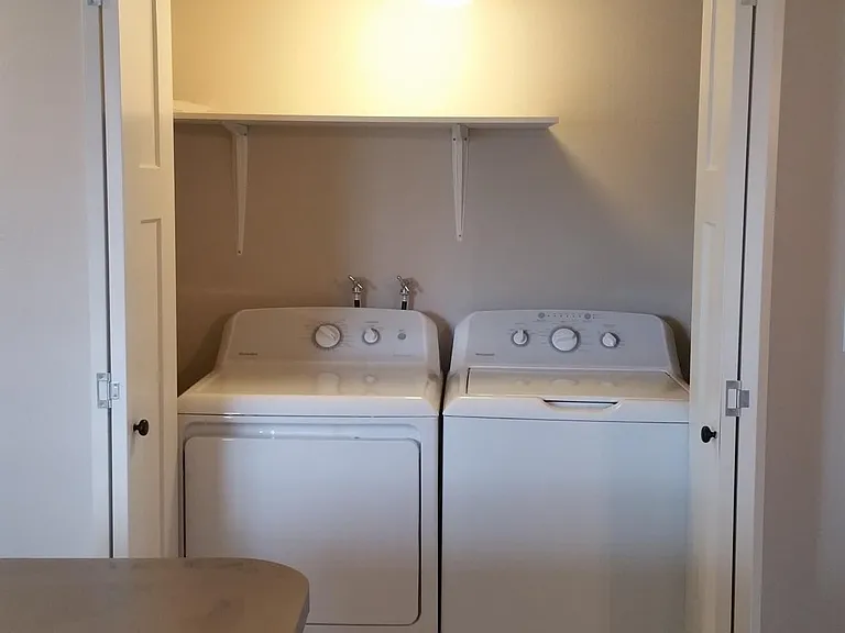 Washer and dryer
